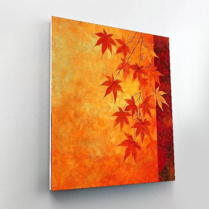 Utagawa Hiroshige Inspired Whispers Of Autumn Winds  Number Painting