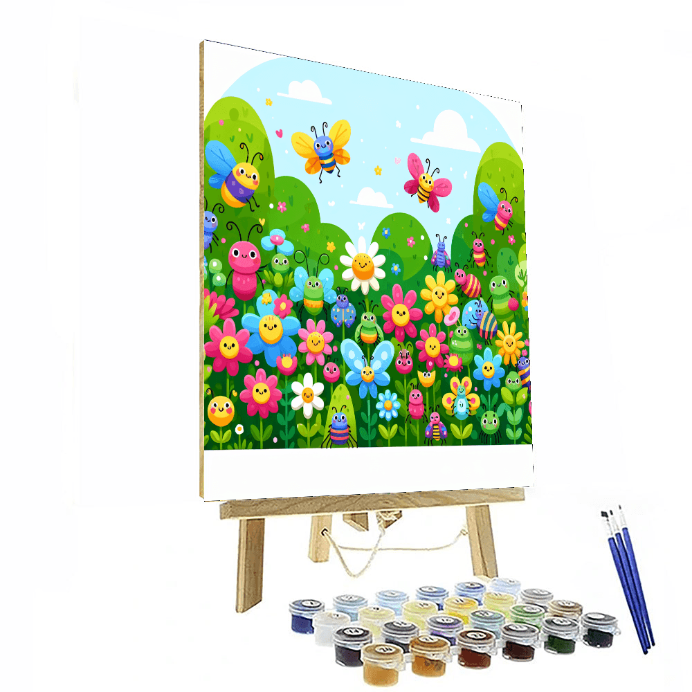 Charming Garden Explorers Paint By Color