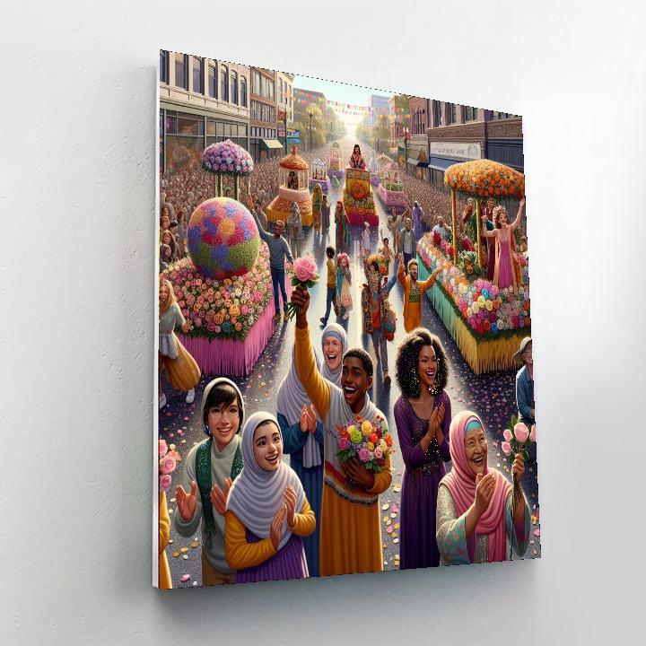 The Rose Festival - Usa Paint By Number