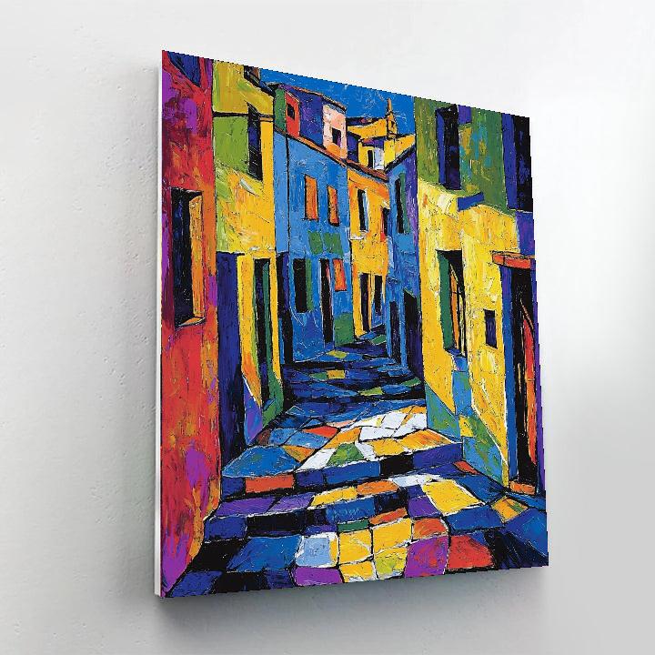 Paul Cézanne Inspired Playful Shadows  Paint By Numbers Kits