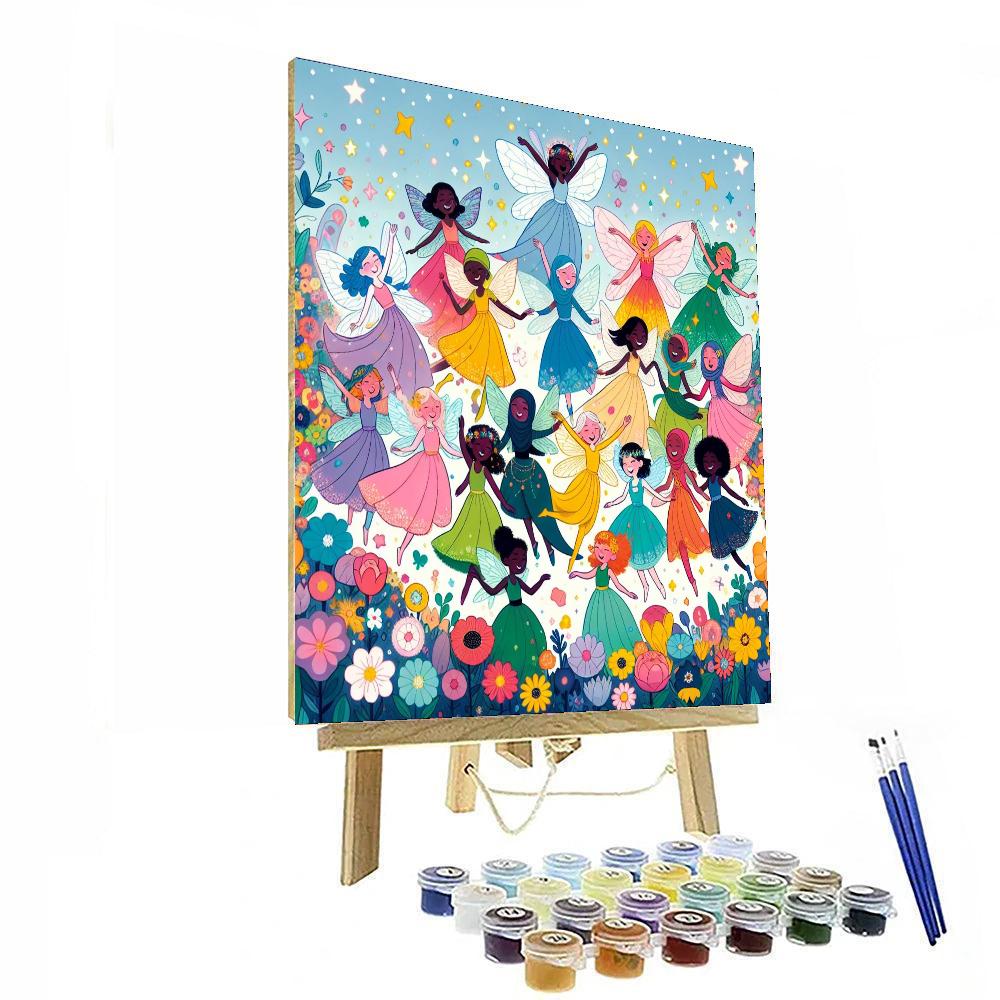 Joyful Fairyland DIY Paint By Numbers