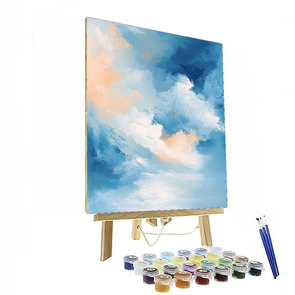 Leonardo Da Vinci Inspired Elysian Skies  Paint By Number