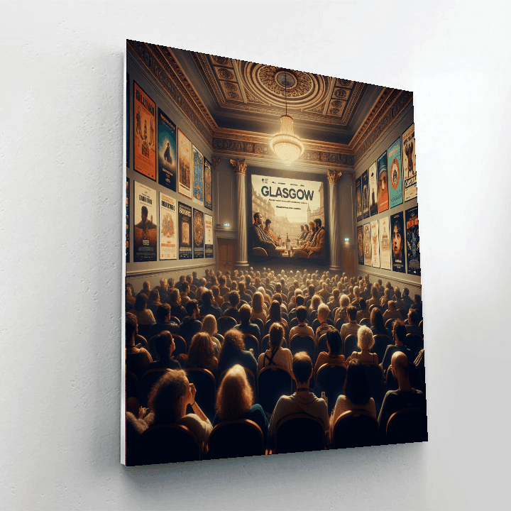 Glasgow Film Festival Paint By Numbers Kits