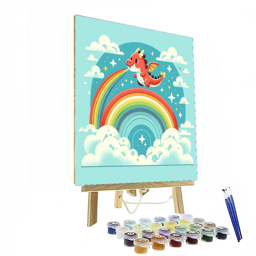 Dreamy Dragon Adventures Paint By Color