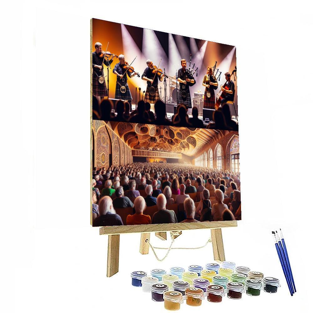 Celtic Connections Festival - Scotland Paint By Numbers Kits