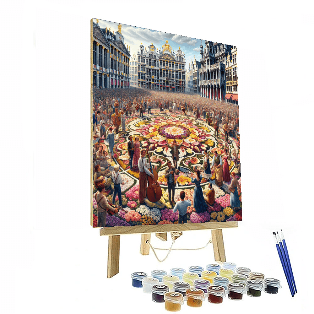 Brussels Flower Carpet Paint By Numbers