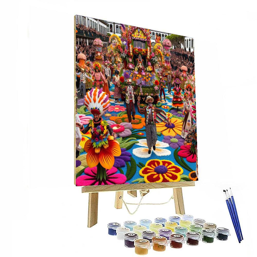Festa Da Flor Paint By Numbers