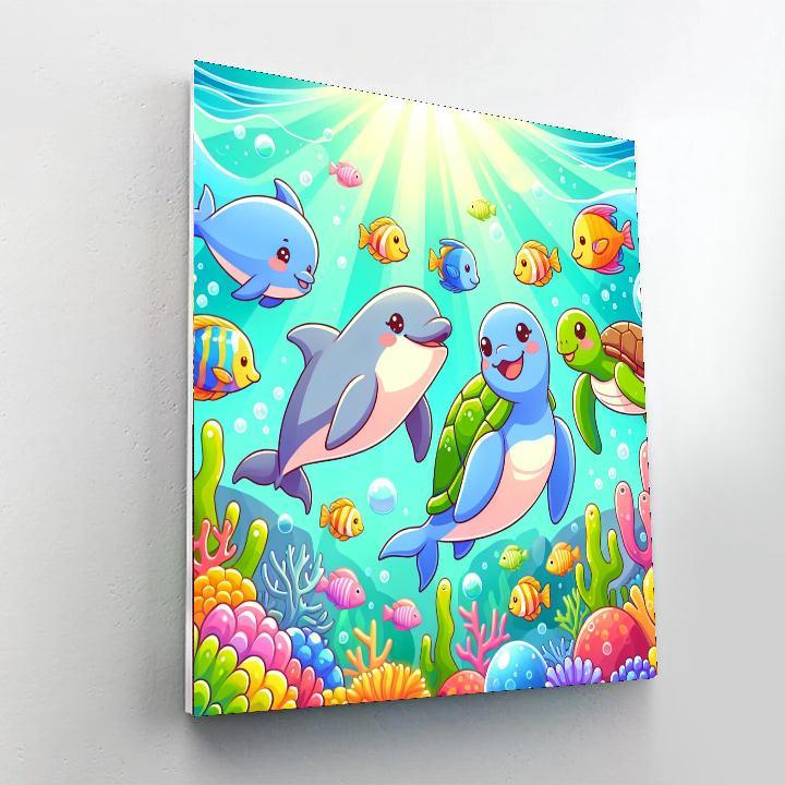 Charming Ocean Odyssey Paint By Numbers Kits