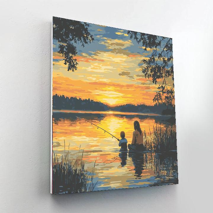 Fishing For Memories Numbered Painting Kits