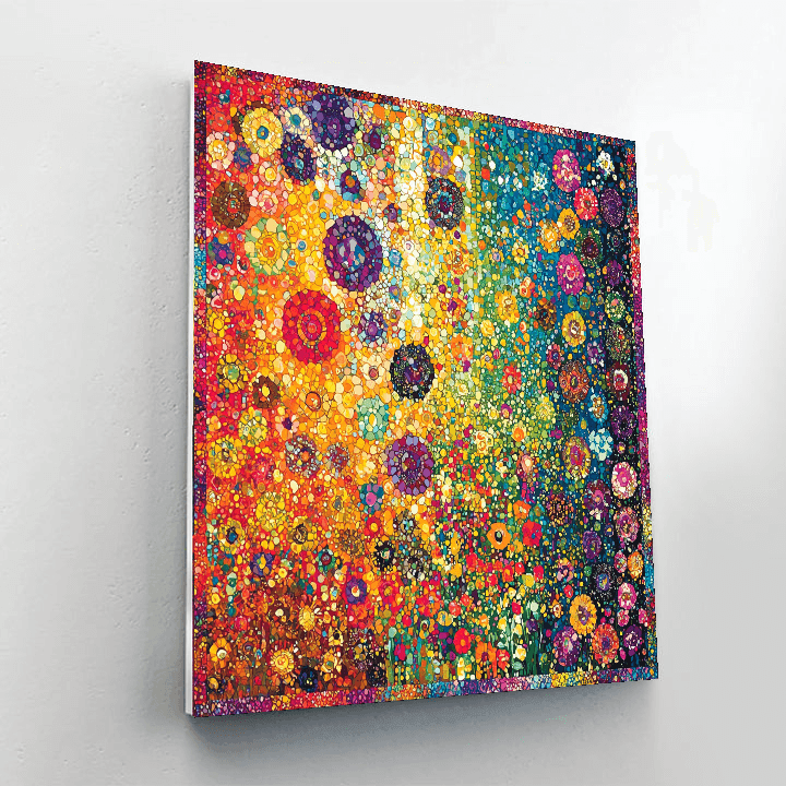 Gustav Klimt Inspired Timeless Patterns  Numbered Painting Kits