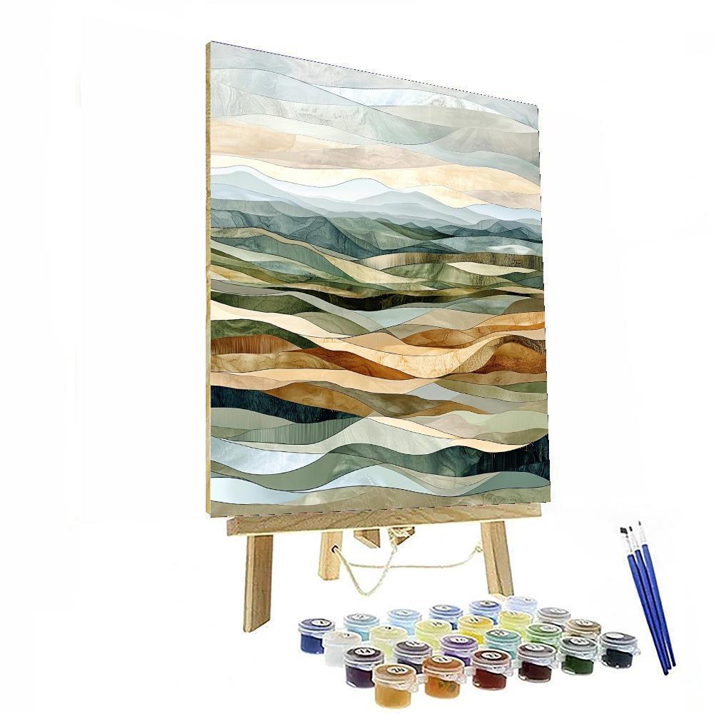 Max Ernst Inspired Echos Of Nature  Painting By Numbers Kit