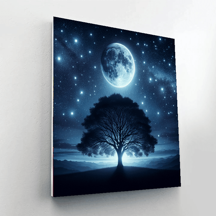 Magical Night Sky - DIY Painting By Numbers Kit