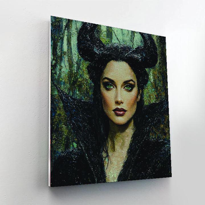 Angelina Jolie: Wielding The Mystique Of Maleficent Numbered Painting Kits