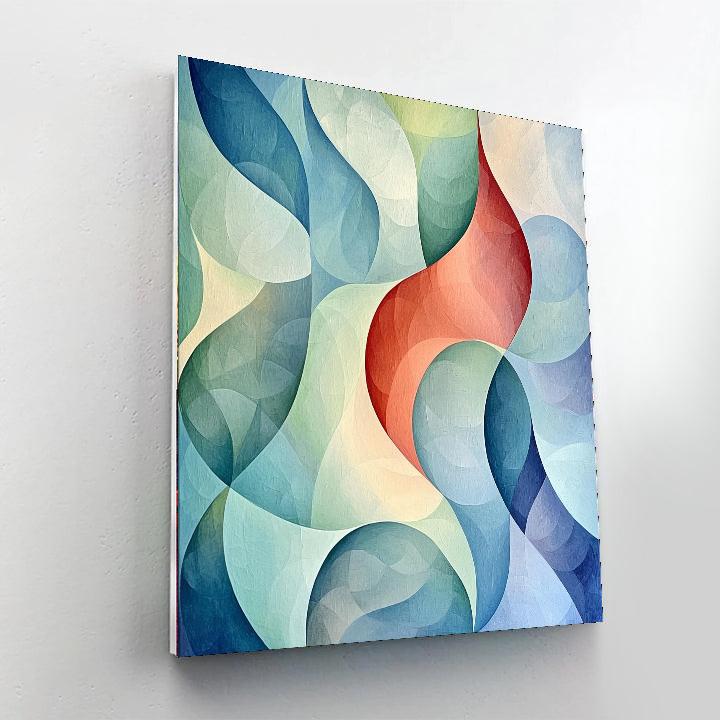 Paul Klee Inspired Echoes Of Harmony  Painting Number Kit