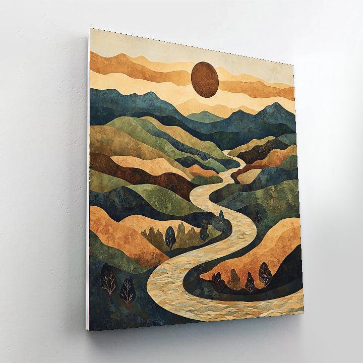 Frida Kahlo Inspired Spirit Of The Earth  Paint By Color