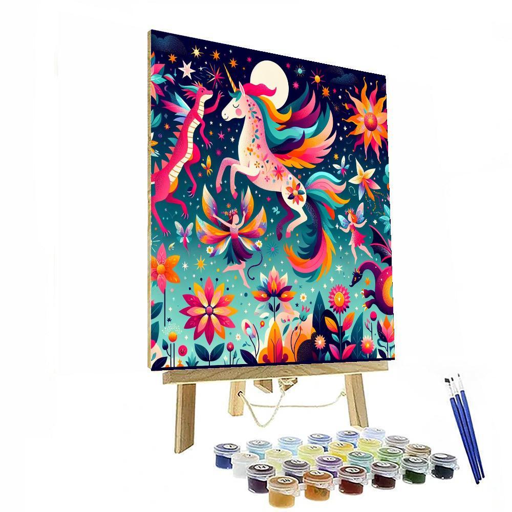 Magical Creature Workshop Paint By Number