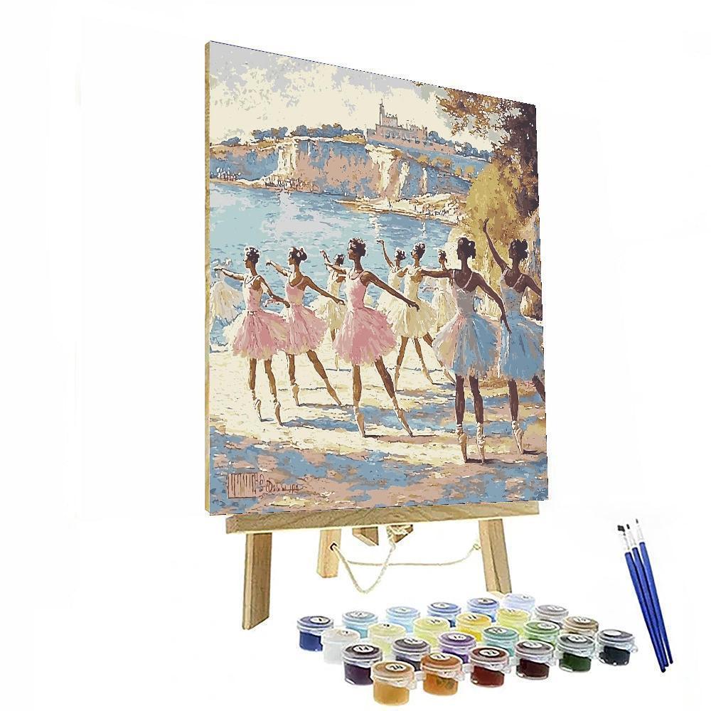 Edgar Degas Inspired Timeless Dance  Paint By Numbers