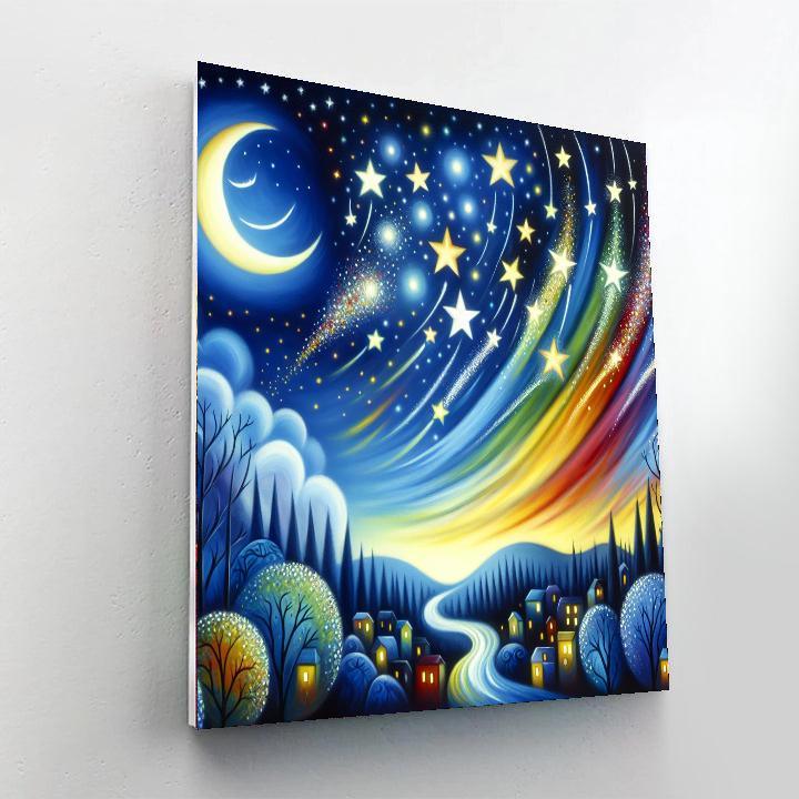 Celestial Adventure For Kids Painting By Numbers Kit