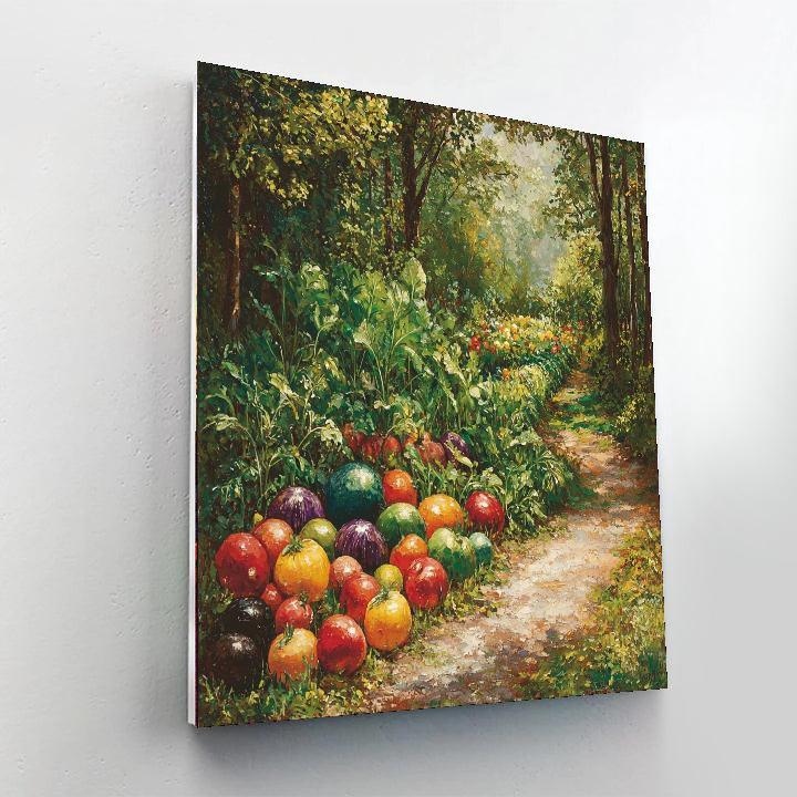 Pierre-Auguste Renoir Inspired Culinary Gardens  DIY Paint By Numbers