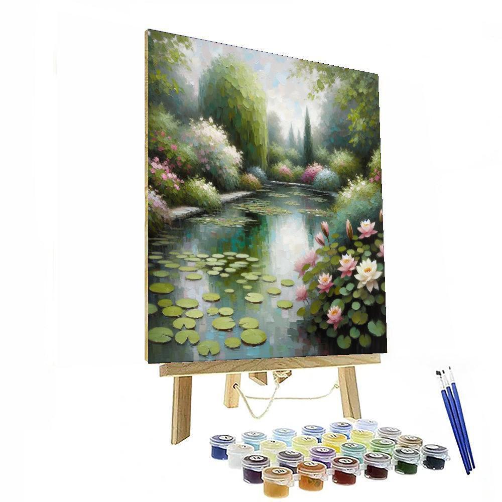 Monet's Water Garden DIY Paint By Numbers
