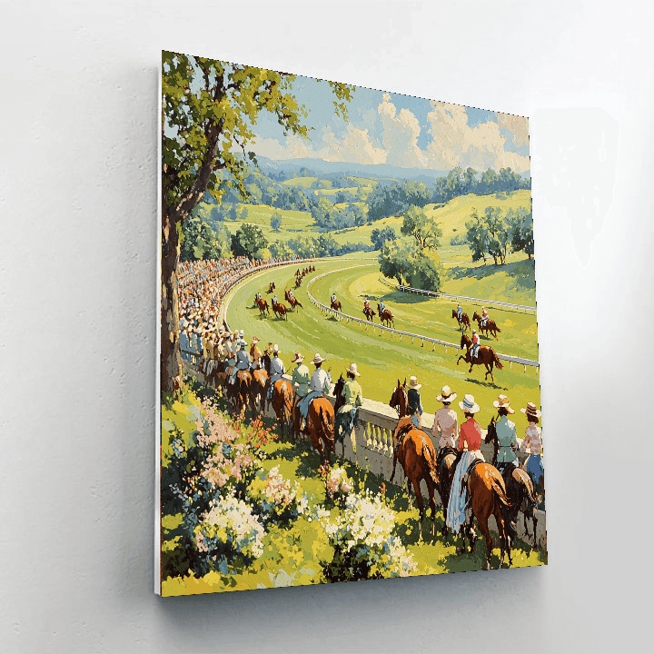 Keeneland Race Course Paint By Numbers