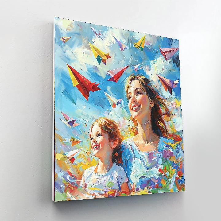 Dreams Take Flight Painting Number Kit