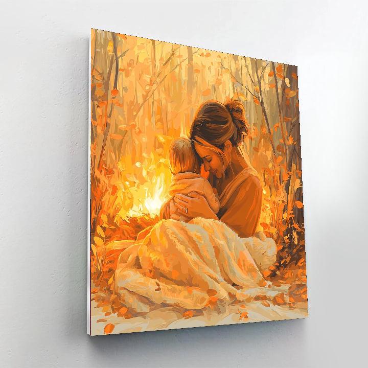 Cozy Winter Evenings Paint By Color