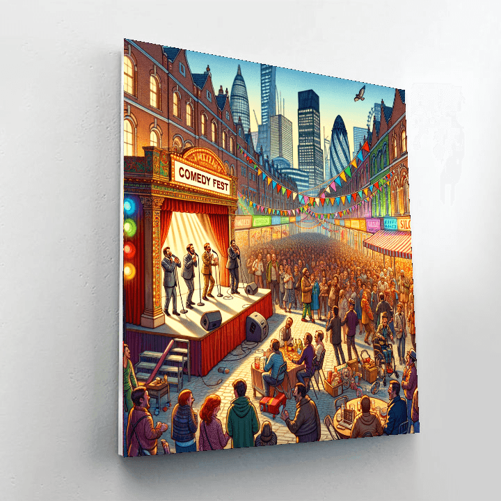 Just For Laughs - Canada Paint By Color