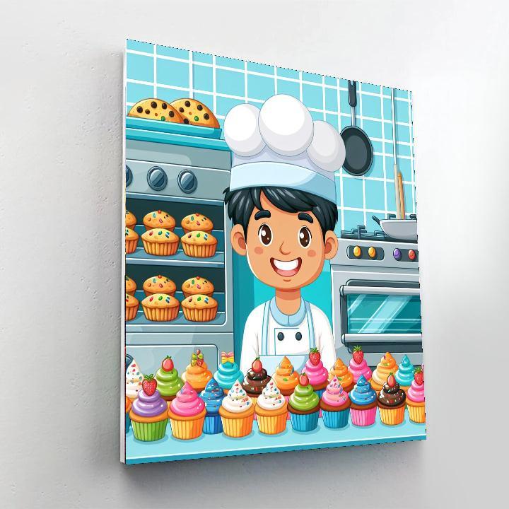 Rainbow Bakery Paint By Numbers Kits