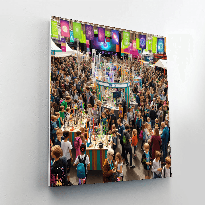 The Glasgow Science Festival - Scotland Paint By Numbers Kits