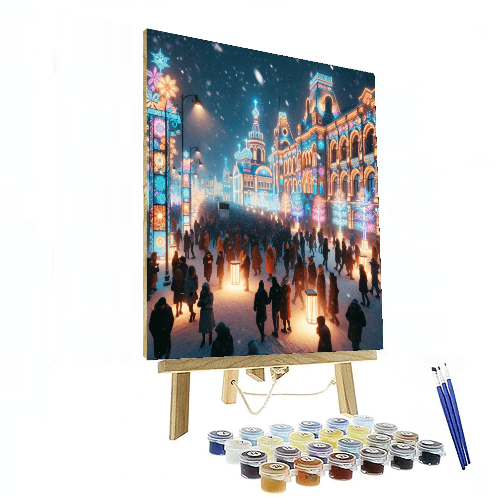 Norrköping Light Festival Painting By Numbers Kit