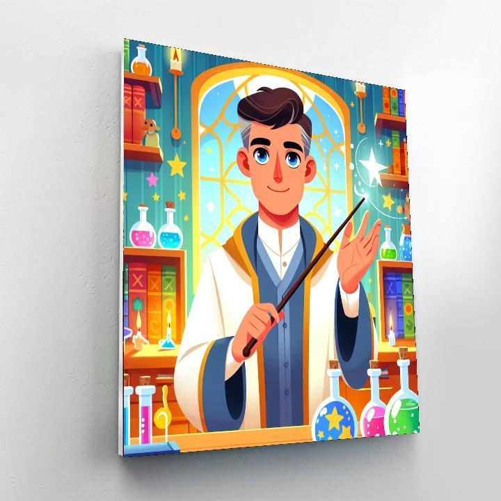 The Wonderful Wizard's World Numbered Painting Kits
