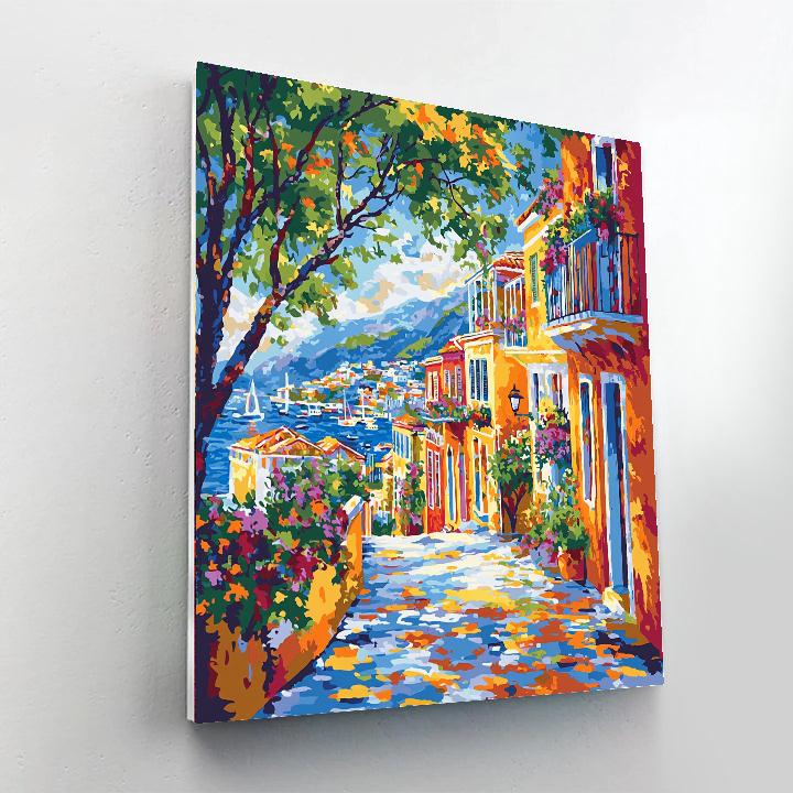 Kite-flying Fun Paint By Numbers