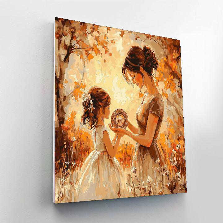 A Mother's Cherished Gift DIY Paint By Numbers