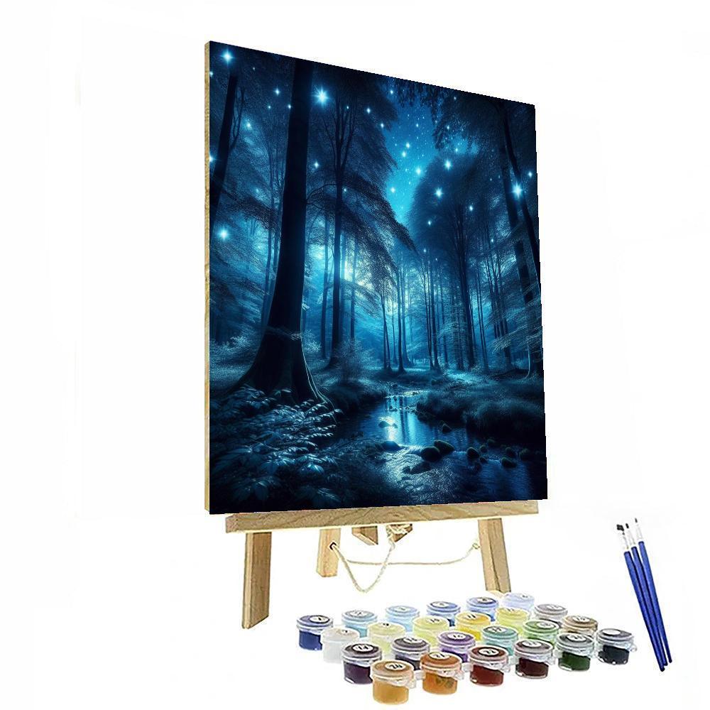Starry Woodland Dream Paint By Numbers Kits