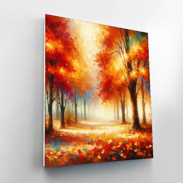 Rustic Autumn Beauty Paint By Numbers Kits