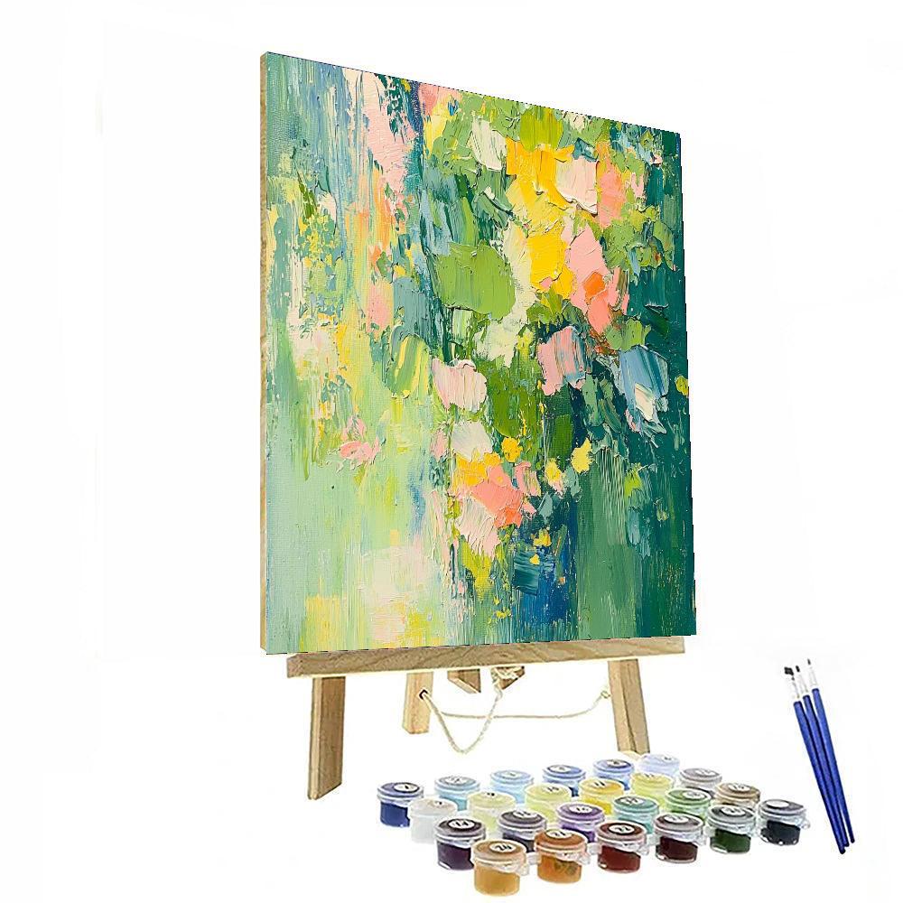 Edgar Degas Inspired Awakening Of Spring  Paint By Number