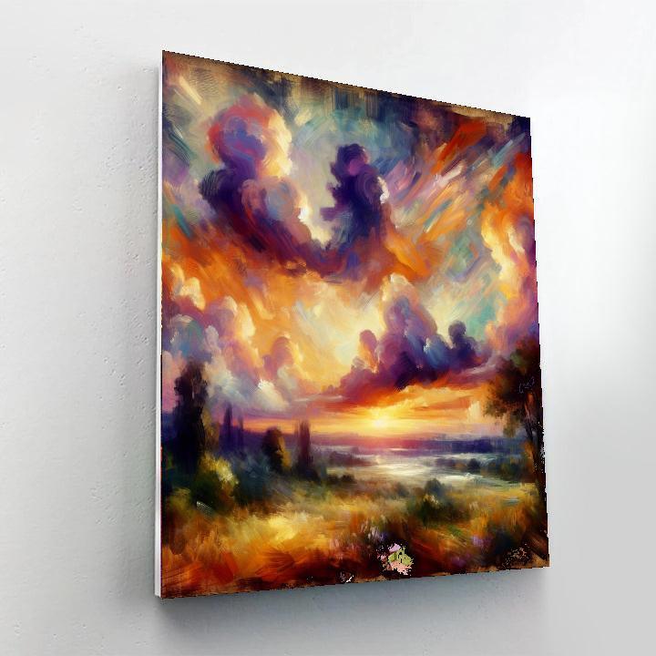 Bohemian Sunset Splendor Paint By Number