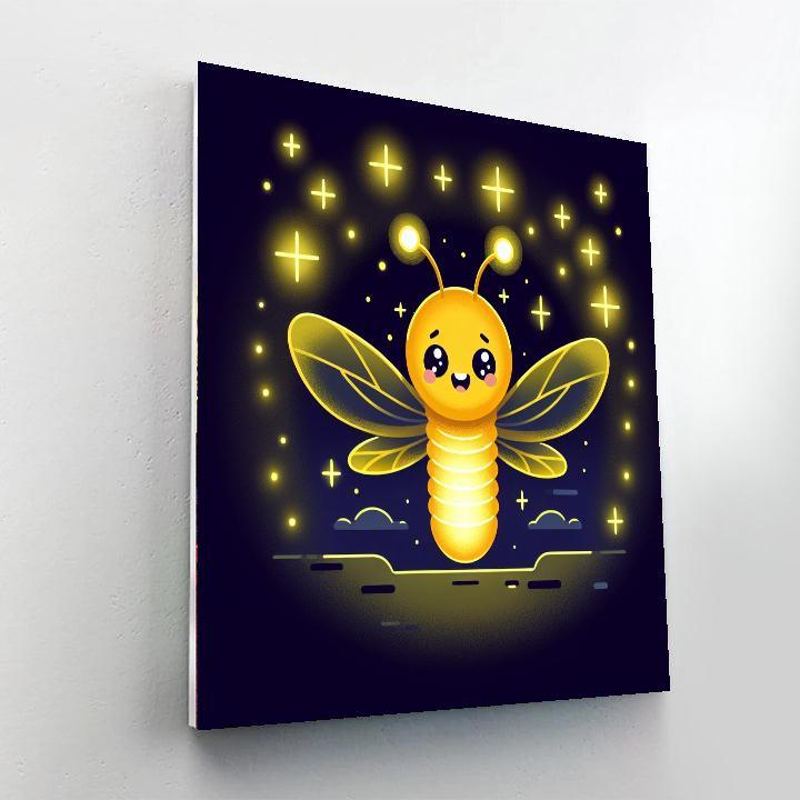 Energetic Firefly Painting By Numbers Kit