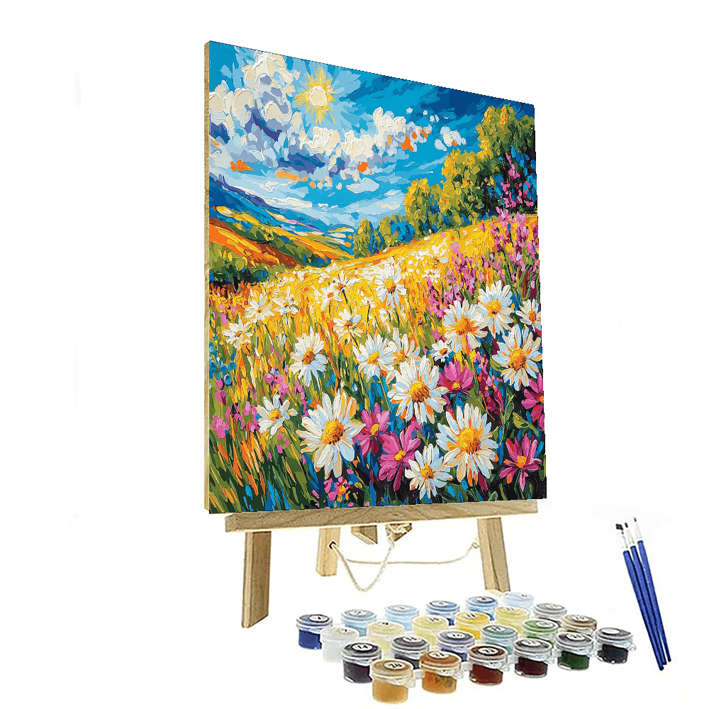 Vincent Van Gogh Inspired Fields Of Joy  Paint By Numbers Kits