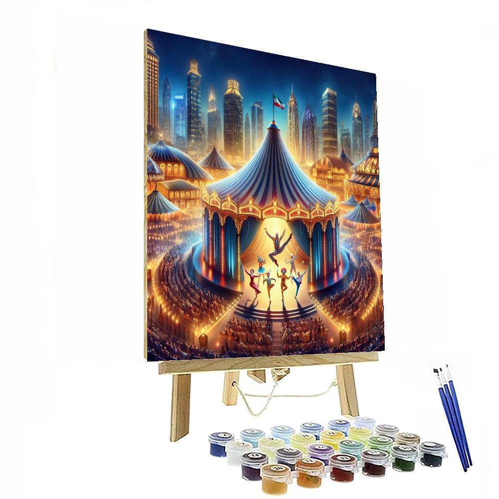 International Circus Festival Of Monte-carlo - Monaco Numbered Painting Kits