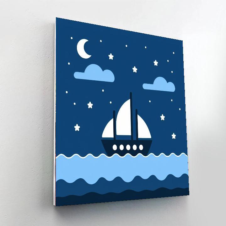 Sailing Under The Stars Numbered Painting Kits