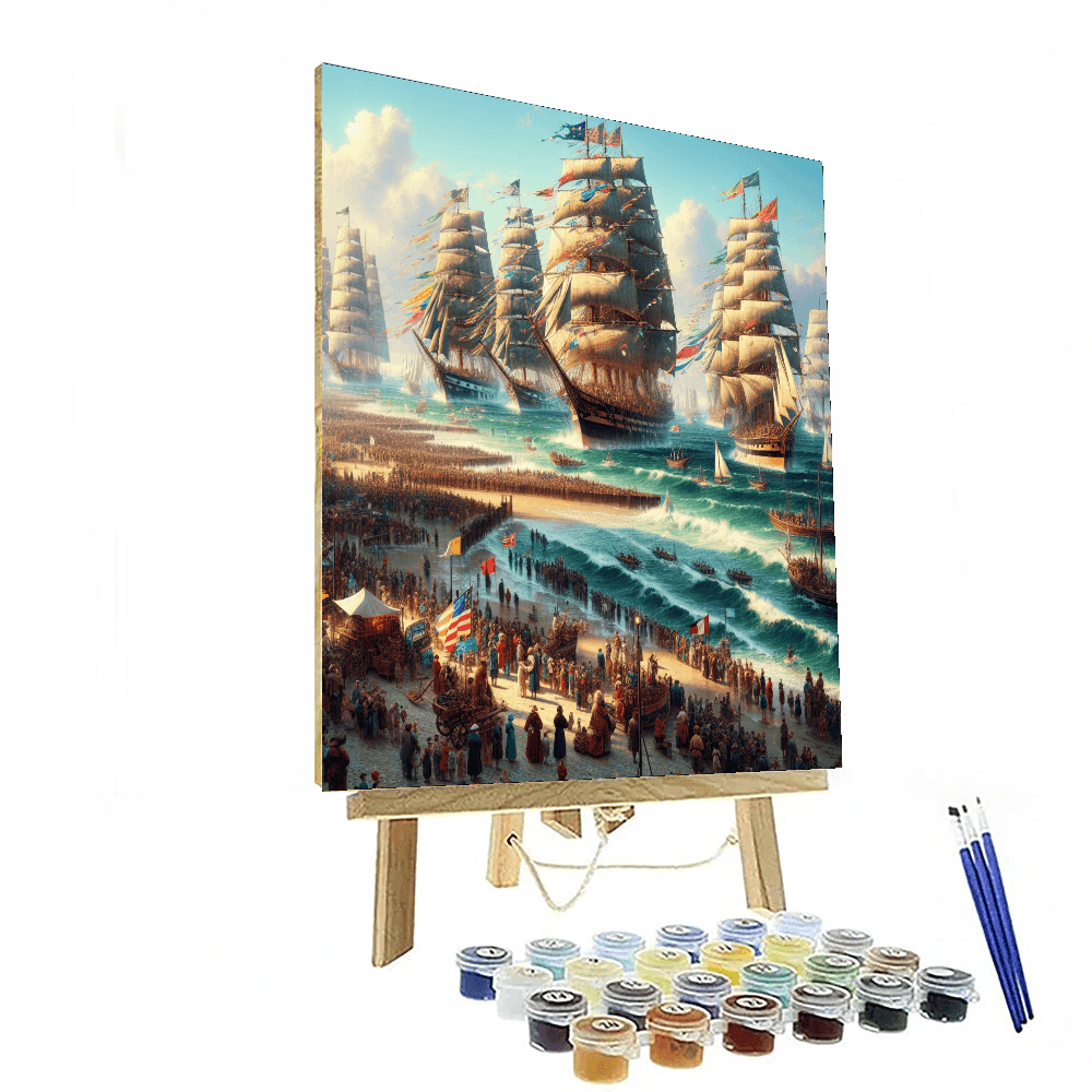 Tall Ships Races DIY Paint By Numbers