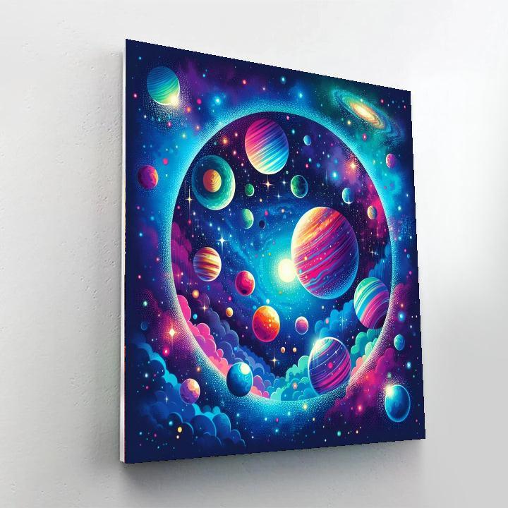 Adventure In The Cosmos Paint By Color