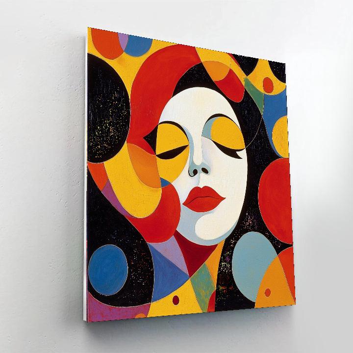 Joan Miró Inspired Abstract Utopia  Paint By Color