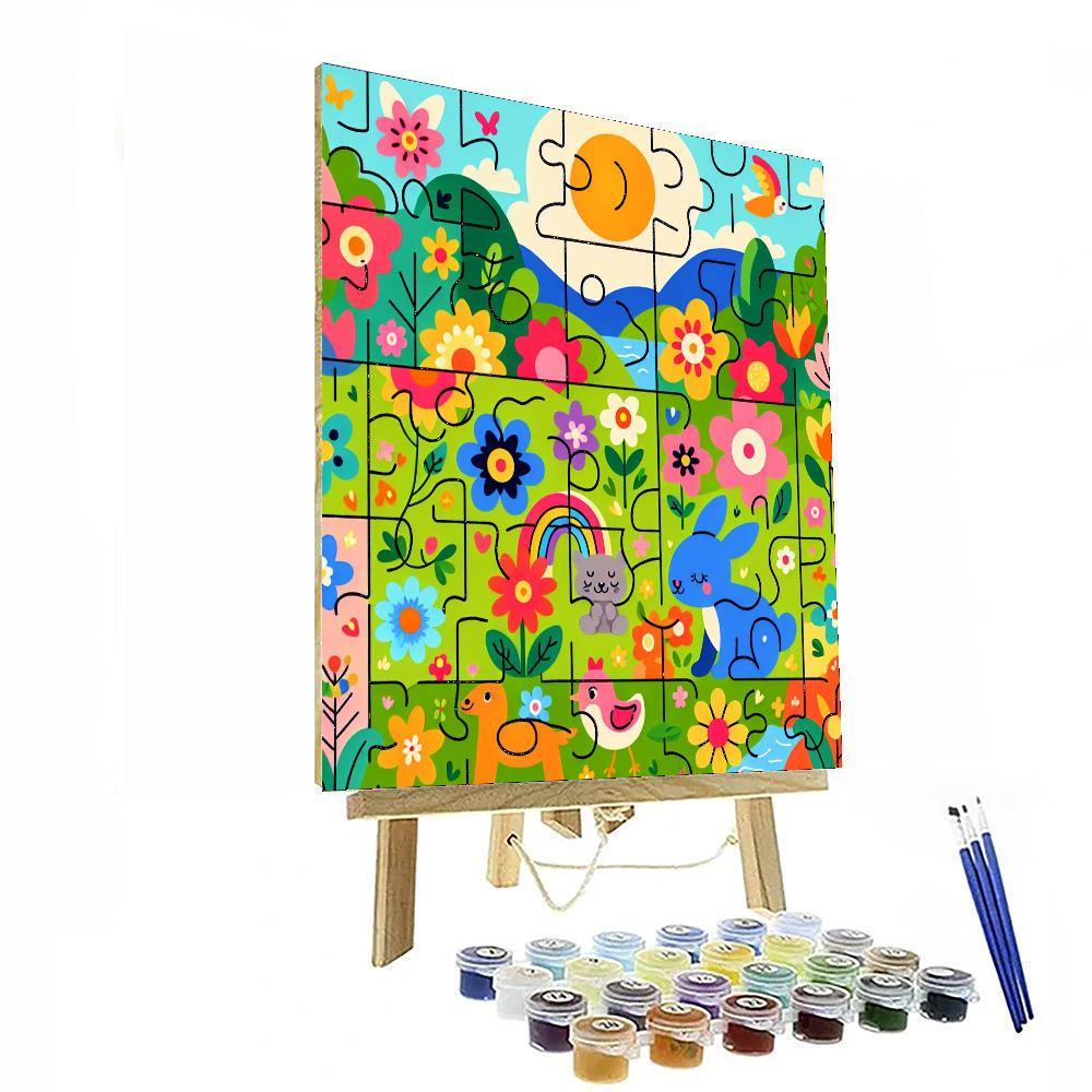 Joyful Jigsaw Puzzles Paint By Color