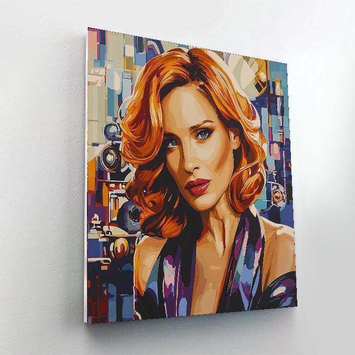 Jessica Chastain: The Fierce Heart Of Talented Truths Number Painting