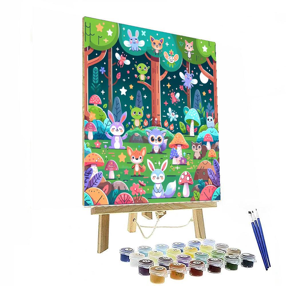 Woodland Fantasy Paint By Numbers