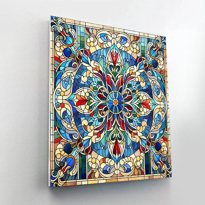 Stained Glass Elegance Paint By Color