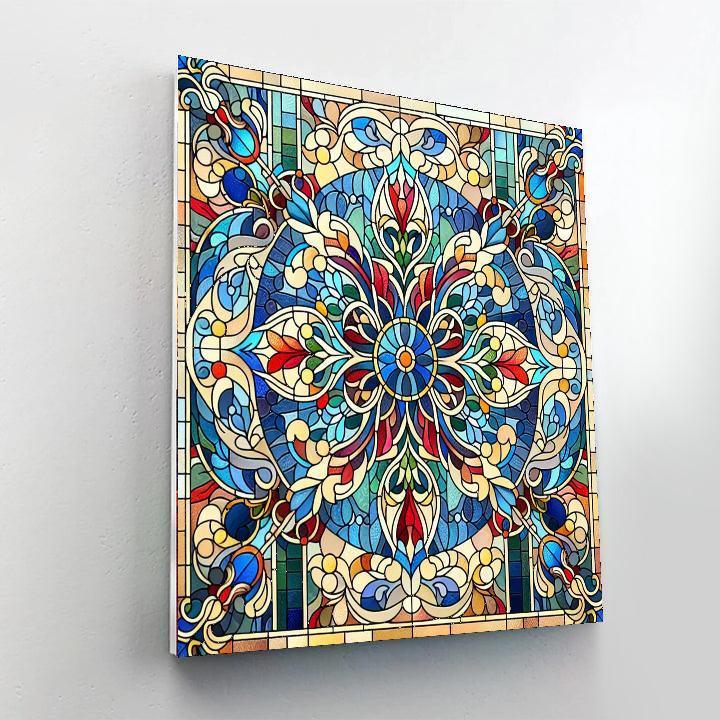 Stained Glass Elegance Paint By Color